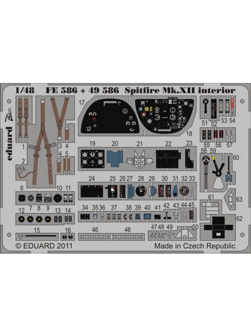 Eduard - Spitfire Mk.XII S.A. for Airfix 