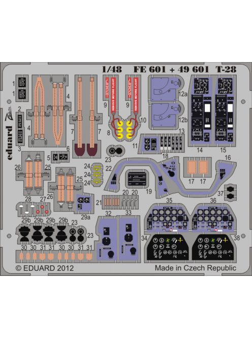 Eduard - T-28 S.A. for Roden 