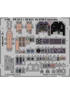 Eduard - Ju 87D-5 interior S.A. for Italeri 