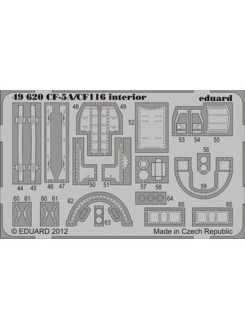 Eduard - CF-5A/CF-116 interior S.A. for Kinetic 