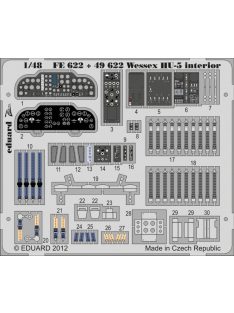 Eduard - Wessex HU.5 interior S.A. f. Italeri 