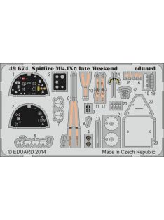 Eduard - Spifire MK.IXc late WEEKEND for Eduard 