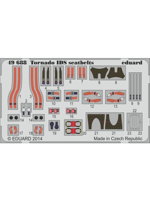 Eduard - Tornado IDS seatbelts for Revell 