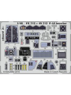 Eduard - F-4J interior S.A. for Academy 