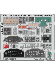 Eduard - AC-47 Gunship interior S.A for Revell 