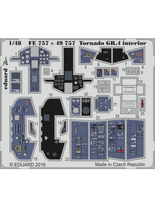 Eduard - Tornado GR.4 interior for Revell 