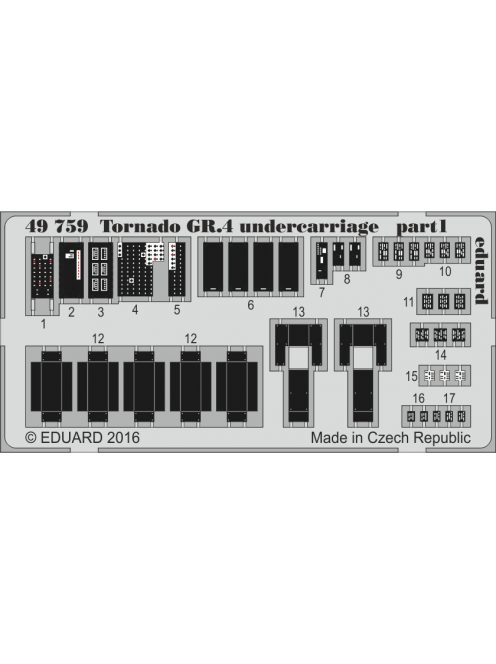 Eduard - Tornado GR.4 undercarriage for Revell 