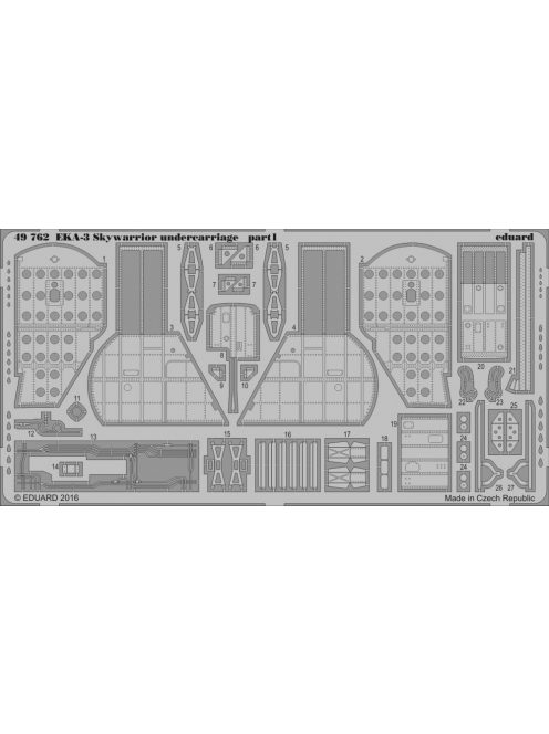 Eduard - EKA-3 Skywarrior undercarriage f.Trumpet 