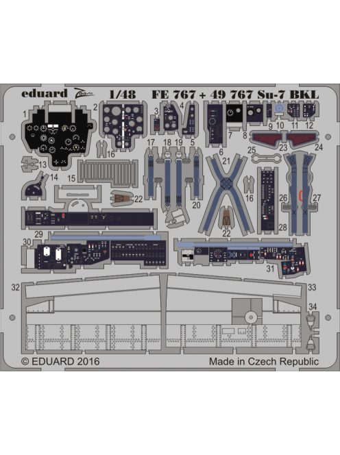 Eduard - Su-7 interior for SMER 