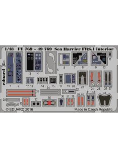 Eduard - Sea Harrier FRS.1 interior for Kinetic 