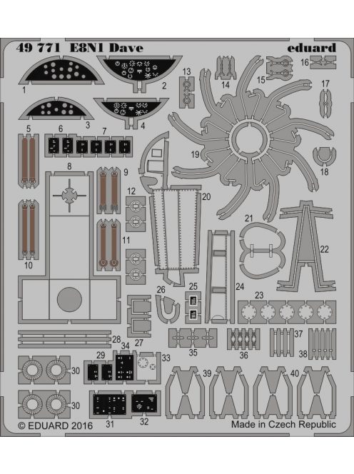 Eduard - E8N1 Dave for Hasegawa 