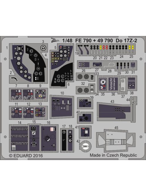 Eduard - Do 17Z-2 for ICM