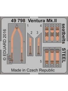 Eduard - Ventura Mk.II seatbelts STEEL f.Revell 