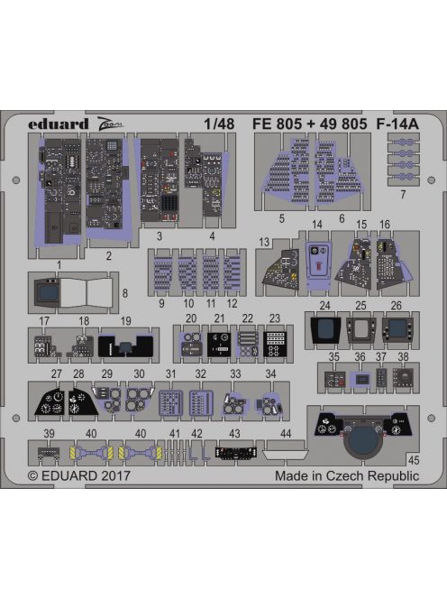 Eduard - F-14A interior for Tamiya 