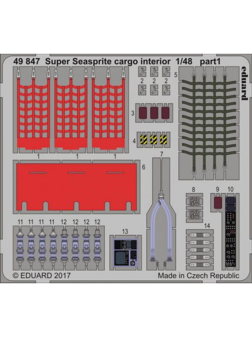 Eduard - Super Seasprite cargo interior f.KittyHa 