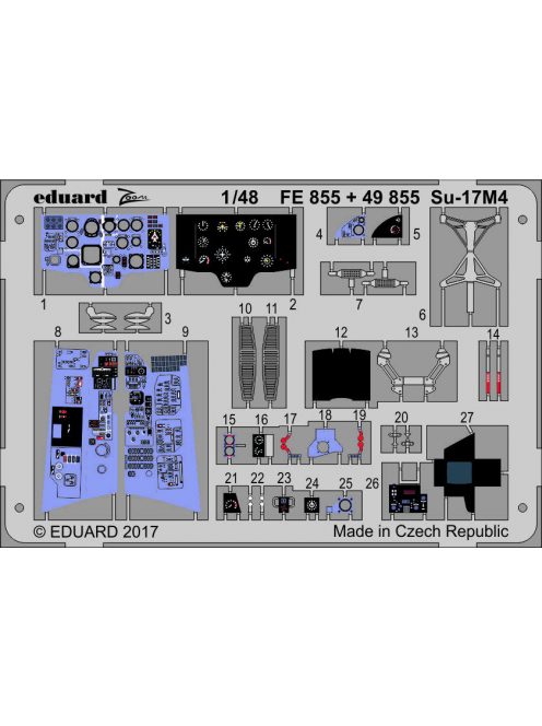 Eduard - Su-17M4 interior for Hobby Boss 