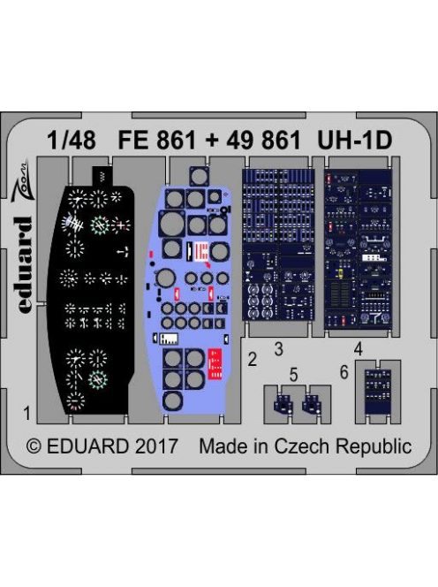 Eduard - UH-1D for Kitty Hawk 