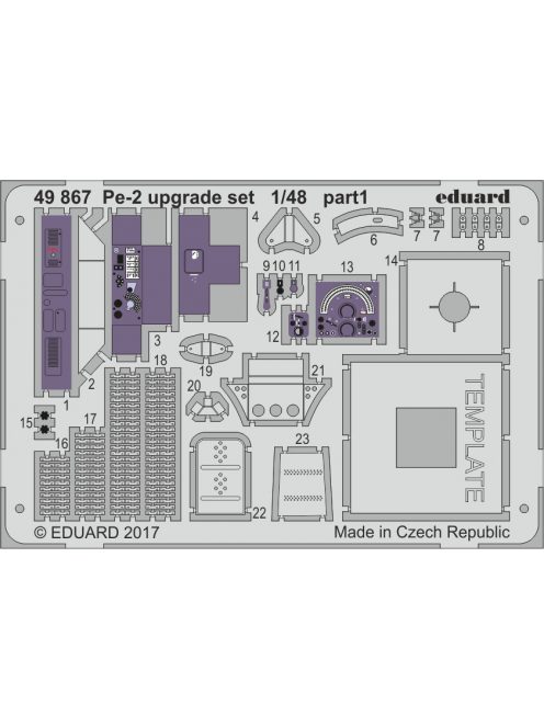 Eduard - Pe-2 upgrade set for Eduard 