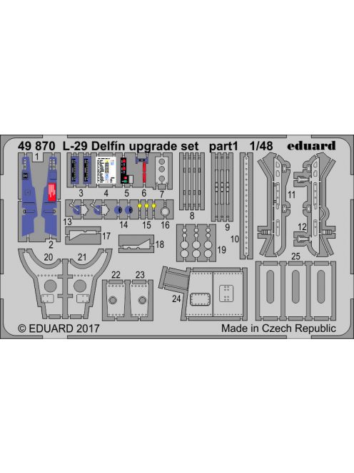 Eduard - L-29 Delfin upgrade set for Eduard 