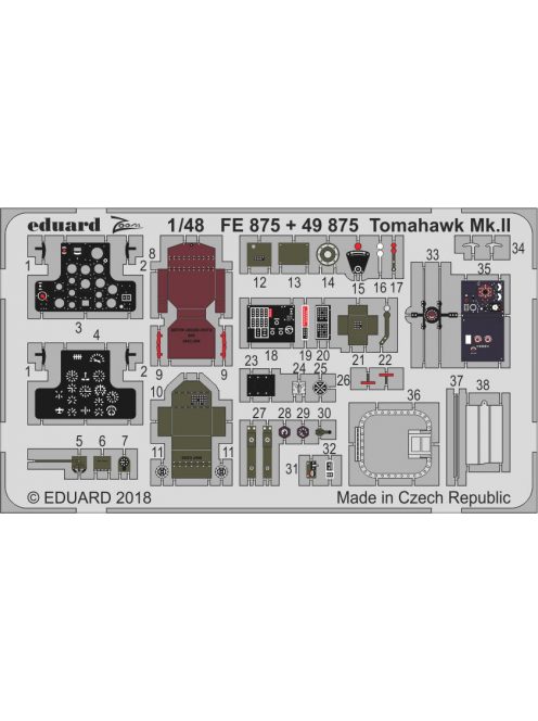 Eduard - Tomahawk Mk.II for Airfix 