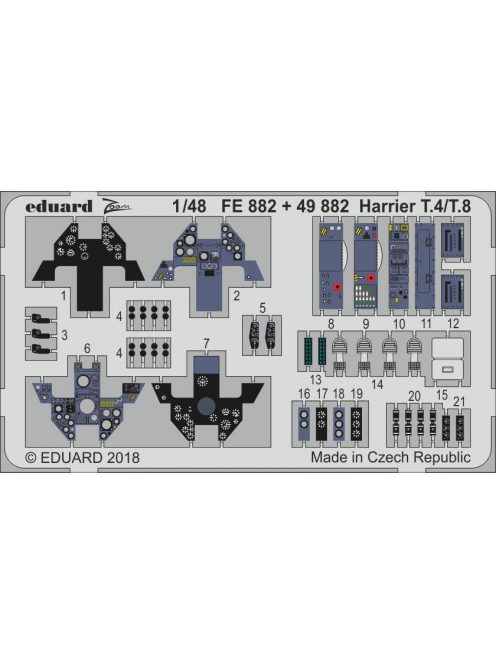 Eduard - Harrier T.4/T.8 for Kinetic 