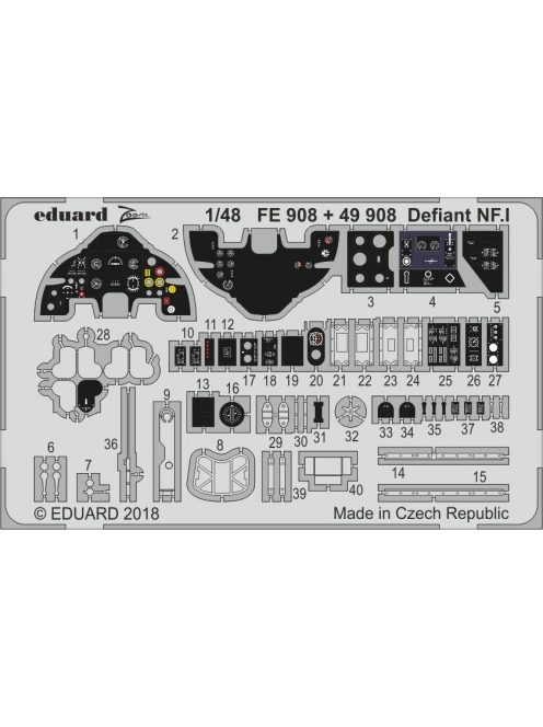 Eduard - Delfiant NF.I for Airfix 