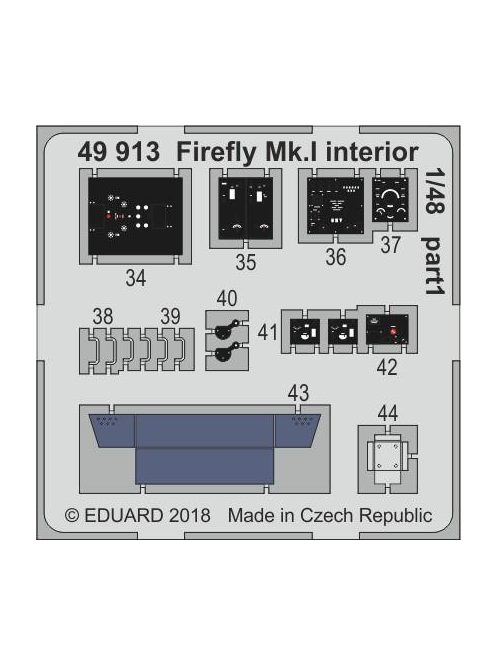 Eduard - Firefly Mk.I interior for Trumpeter 