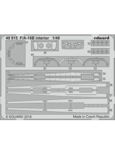 Eduard - F/A-18B interior for Kinetic 