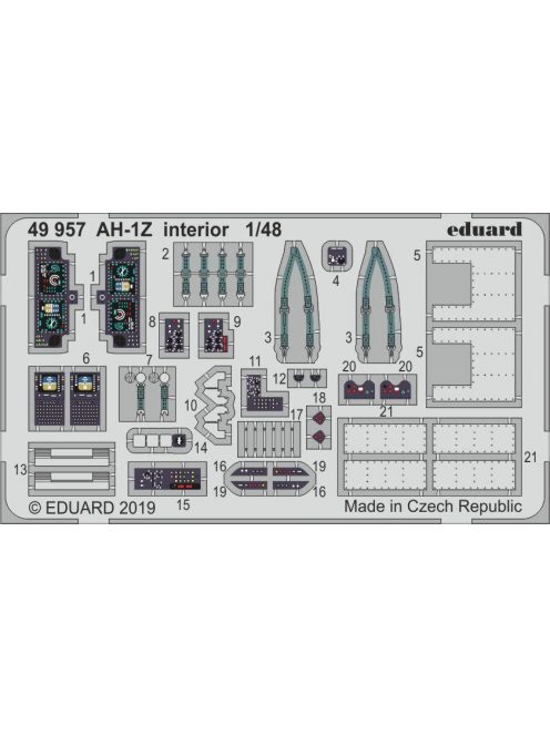 Eduard - AH-1Z interior for Kitty Hawk 