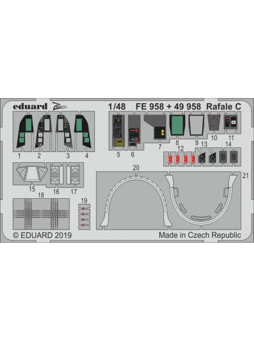 Eduard - Rafale C interior for Revell 