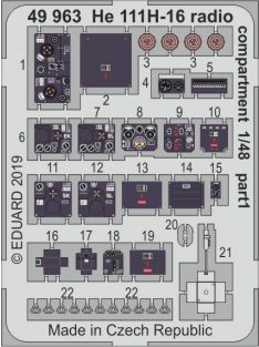 Eduard - He 111H-16 radio compartment f.ICM 