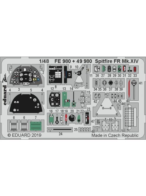 Eduard - Spitfire FR Mk.XIV for Airfix 