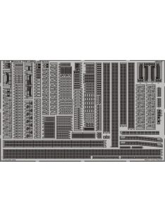 Eduard - Bismarck railings and turrets for Revell