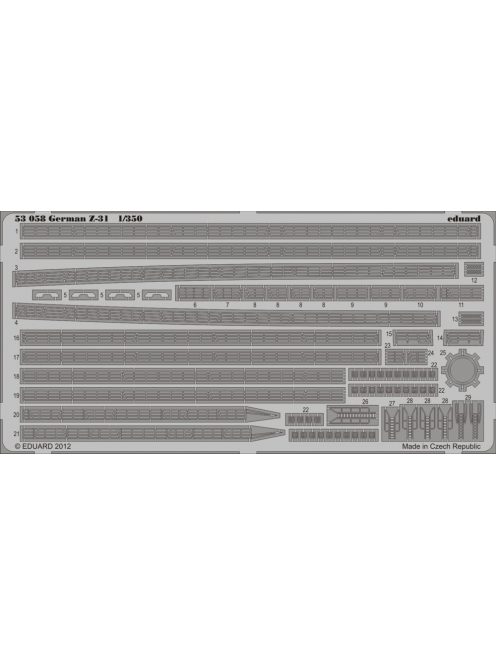 Eduard - German Z-31 for Dragon 