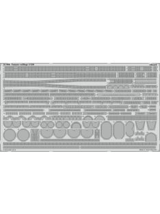 Eduard - Yamato railings 1/450 for Hasegawa 