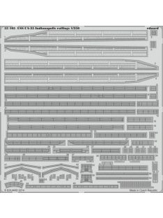 Eduard - USS CA-35 Indianapolis railings f.Academ 