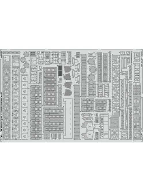 Eduard - USS Arizona part 6-superstructure f.Trum 