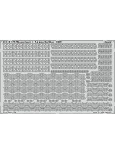 Eduard - USS Missouri part 1-AA guns Oerlikon f.T 