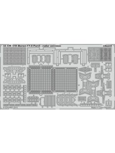 Eduard - USS Hornet CV-8 part2-radar antennas f.M 