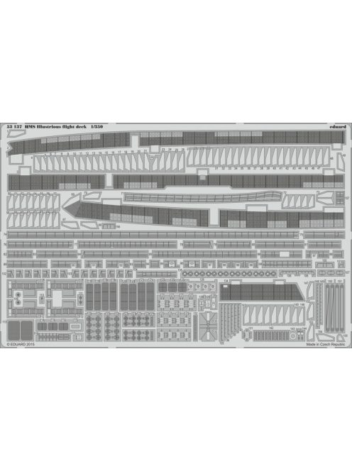 Eduard - HMS Illustrious flight deck for Airfix 