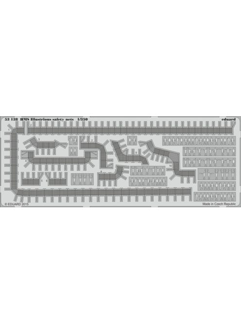 Eduard - HMS Illustrious safety nets for Airfix 