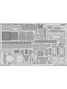 Eduard - USS CV-5 Yorktown part 3 superstructure 