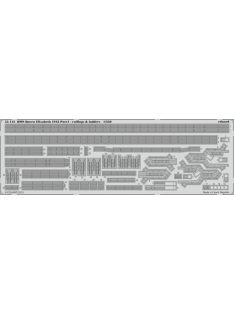   Eduard - HMS Queen Elizabeth 1943 pt 1-railing and ladders for Trumpeter