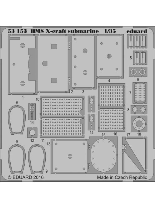 Eduard - HMS X-craft submarine for Merit 