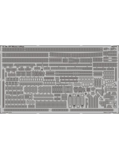Eduard - IJN Mikuma railings for Tamiya 