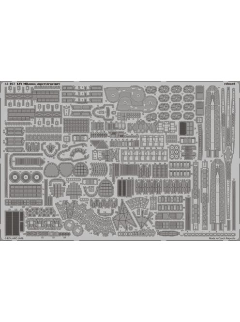 Eduard - IJN Mikuma superstructure for Tamiya 