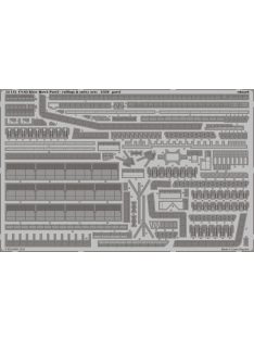   Eduard - CV-63 Kitty Hawk railings & Safety nets pt.3 for Trumpeter