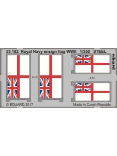 Eduard - Royal Navy ensign flag WWII STEEL 