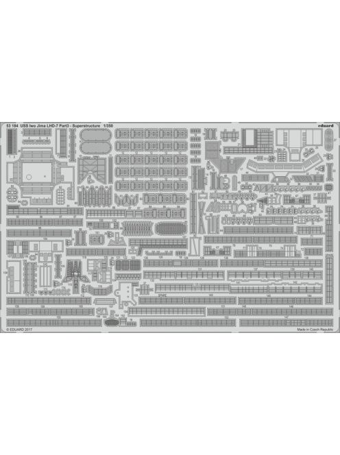 Eduard - USS Iwo Jima LHD-7 pt.3 superstructure for Trumpeter