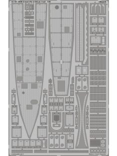 Eduard - DKM U-boat VIIc U-552 pt.1 hull f.Trumpe 